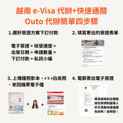 Outo 越南簽證代辦到好 - 電子簽 E-Visa/ 公文簽證 VIP Visa / 急件